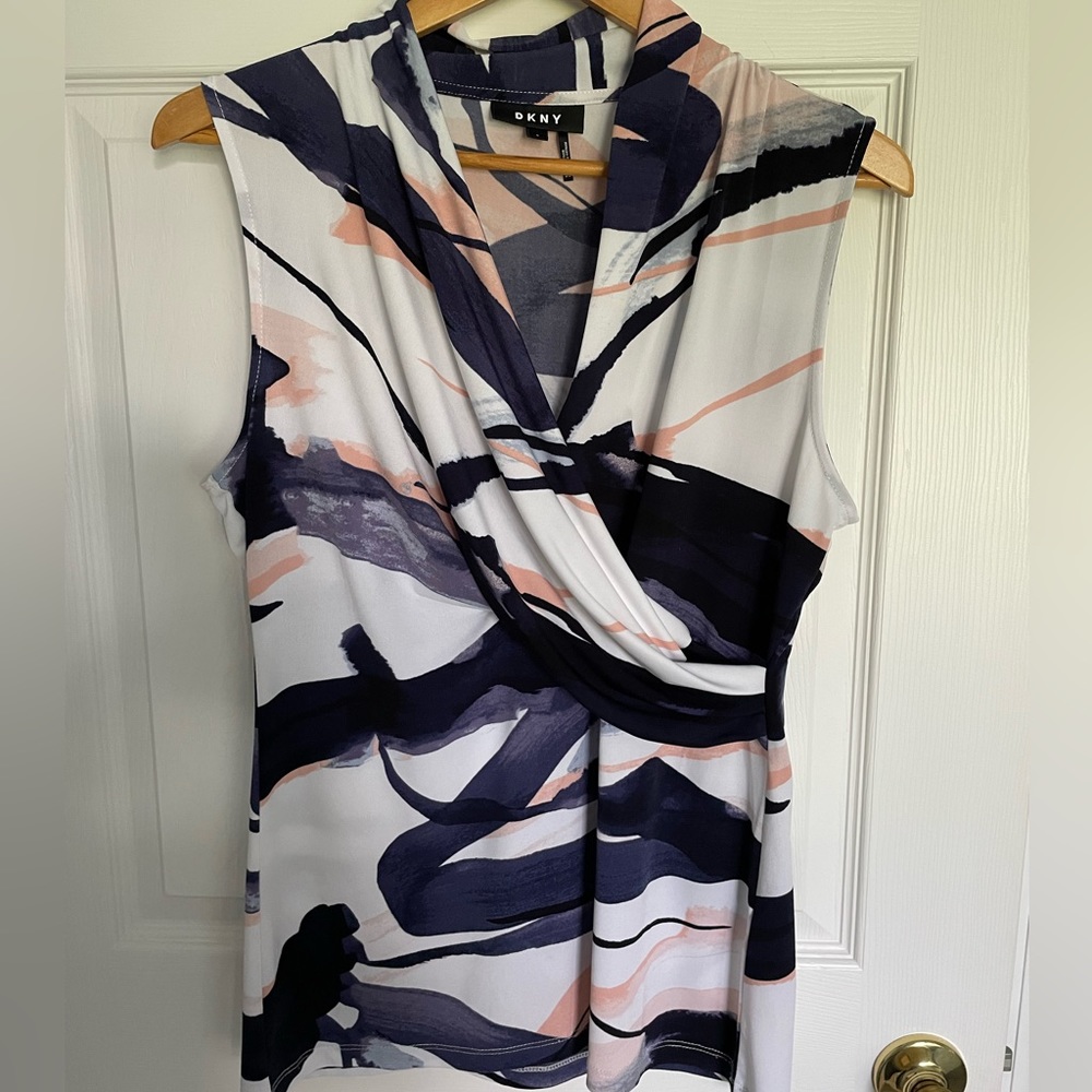 DKNY size large sleeveless top.